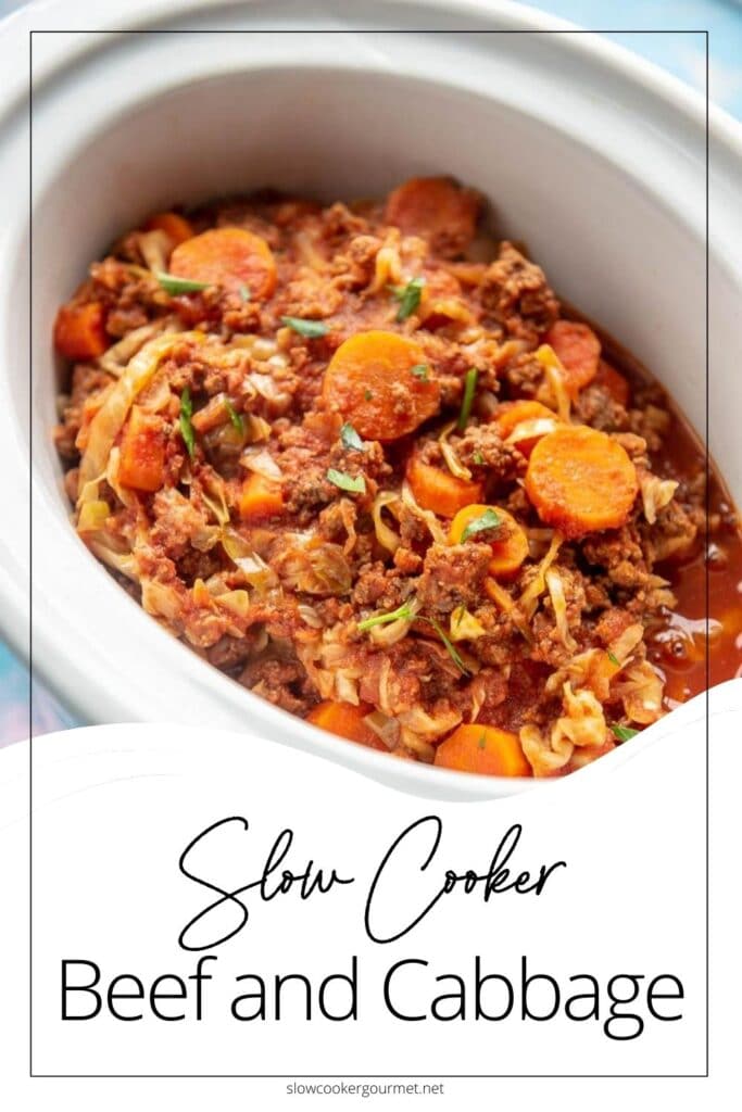 Slow Cooker Beef and Cabbage - Slow Cooker Gourmet