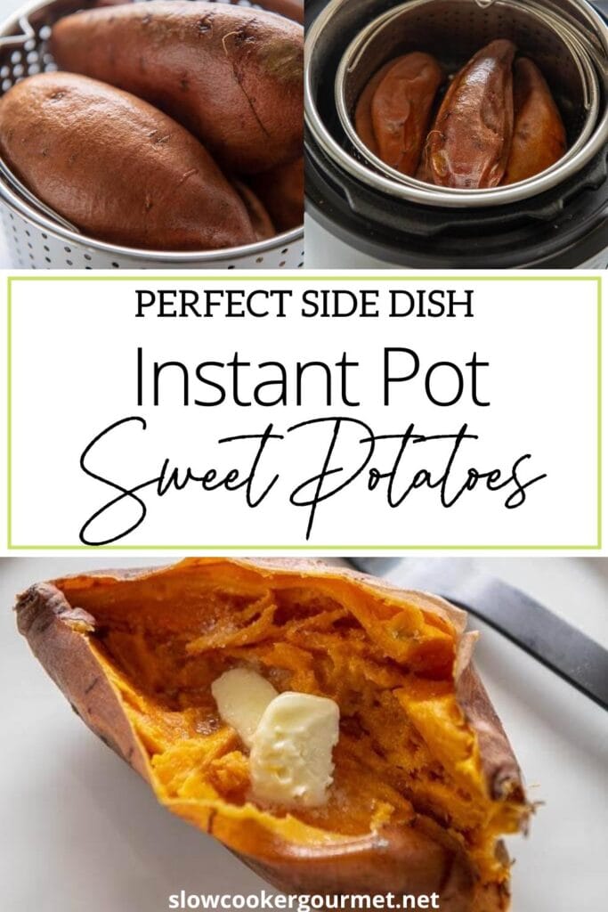 Instant Pot Sweet Potatoes - Slow Cooker Gourmet