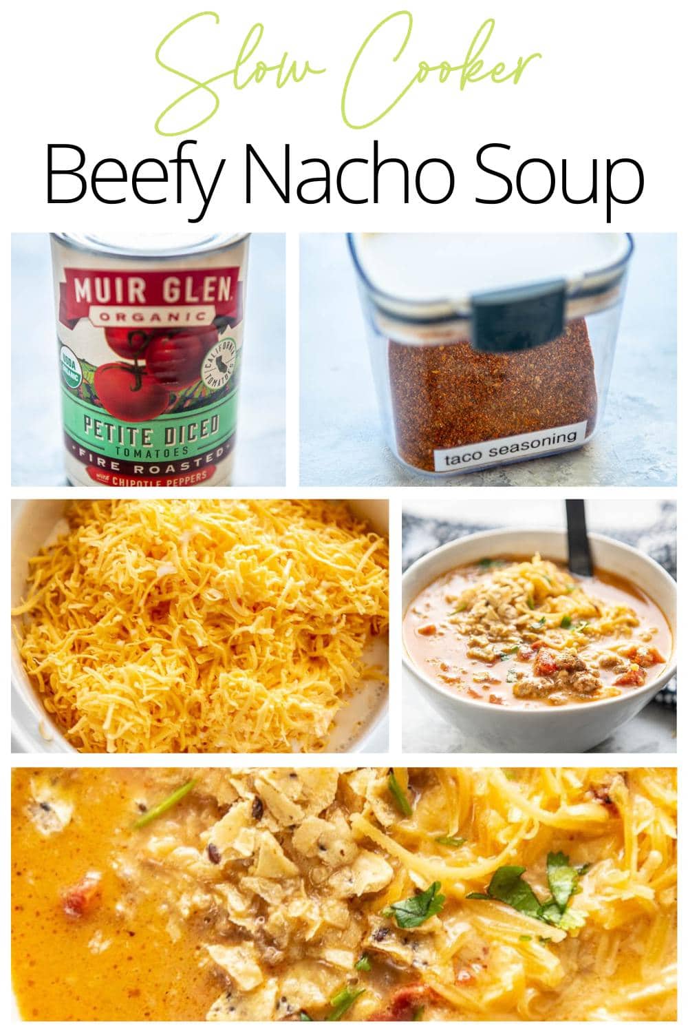 Slow Cooker Beefy Nacho Soup Slow Cooker Gourmet