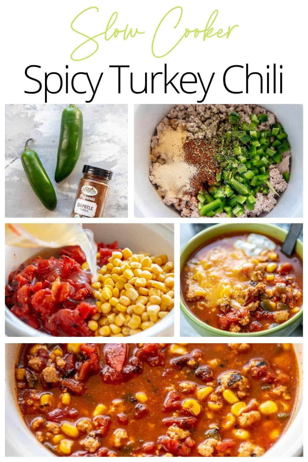 Slow Cooker Spicy Turkey Chili Slow Cooker Gourmet