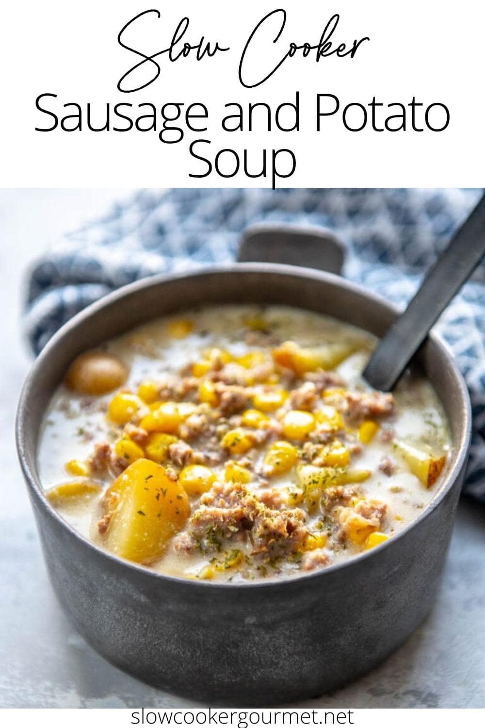 Slow Cooker Sausage and Potato Soup - Slow Cooker Gourmet