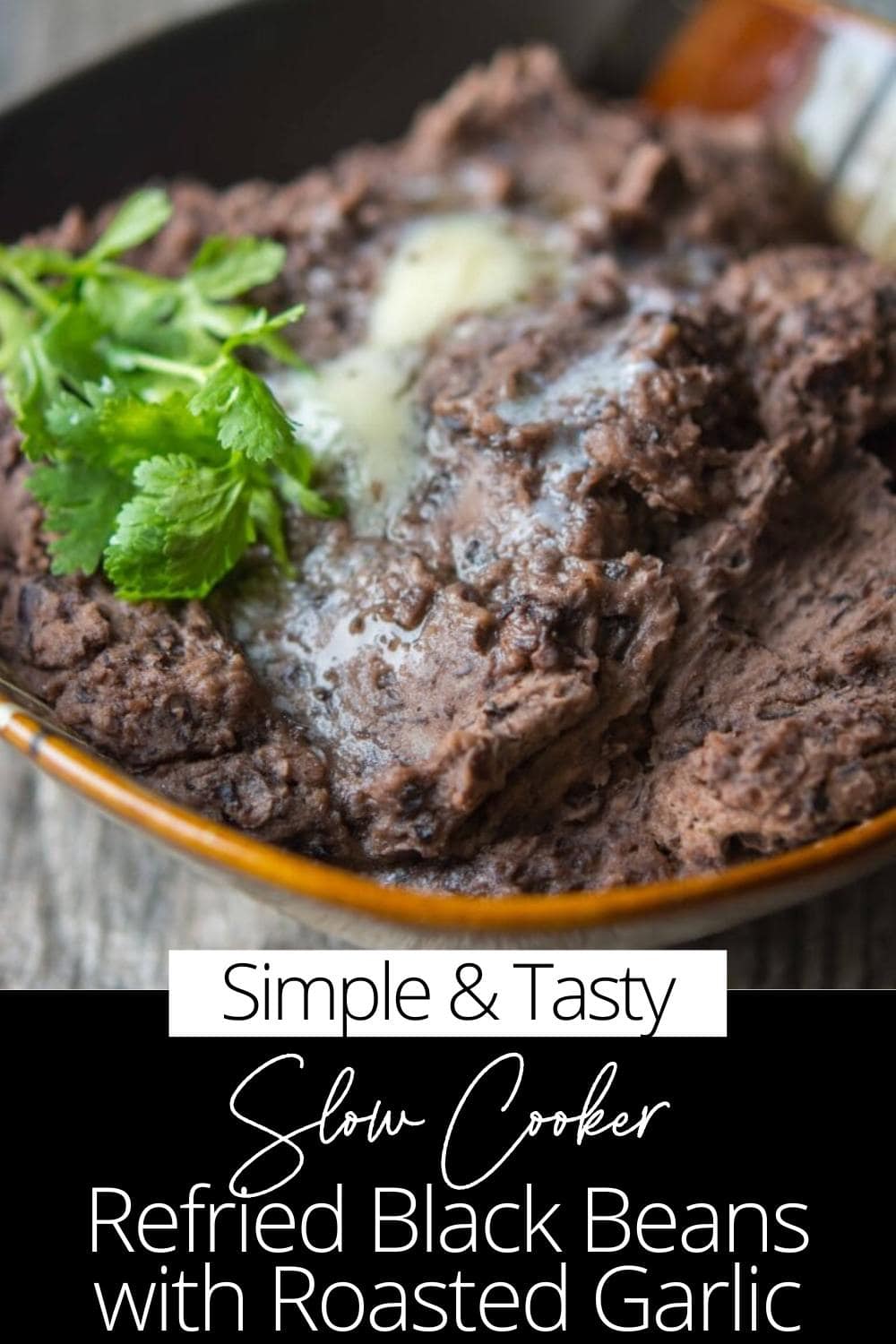 Slow Cooker Refried Black Beans with Roasted Garlic Slow Cooker Gourmet