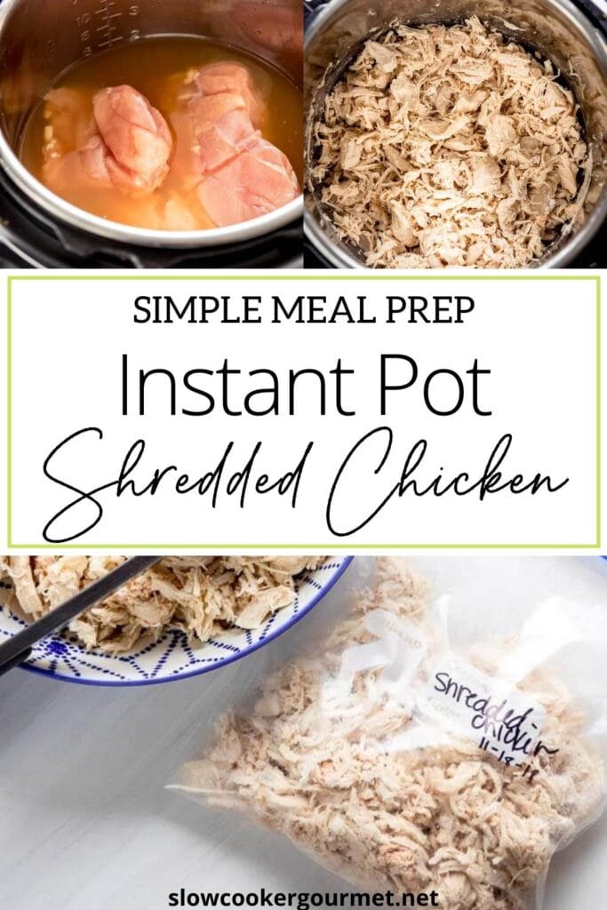 Instant Pot Cafe Rio Chicken - 365 Days of Slow Cooking and Pressure Cooking