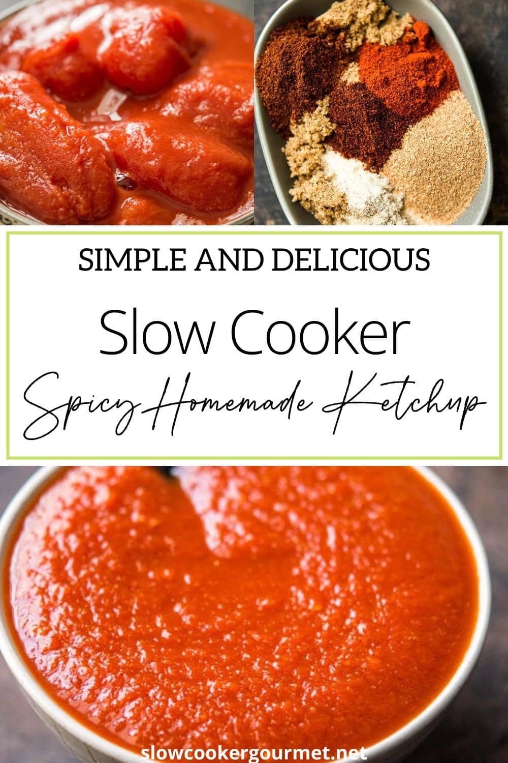 Slow Cooker Spicy Homemade Ketchup Slow Cooker Gourmet