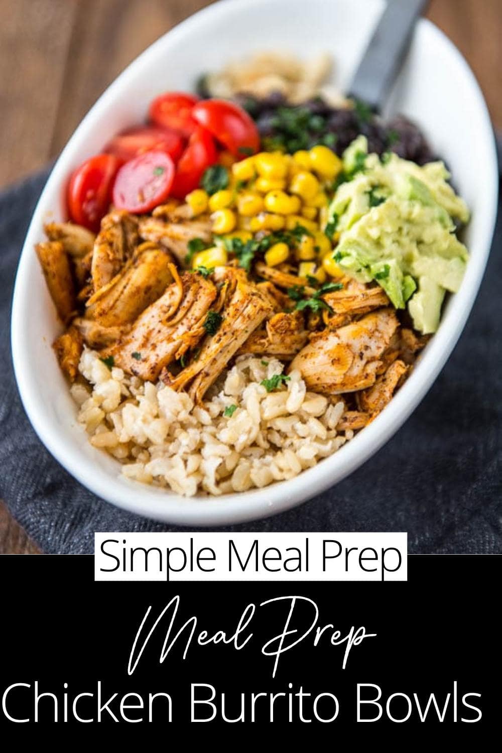 Meal Prep Chicken Burrito Bowls Pressure Cooker Whole Chicken - Slow