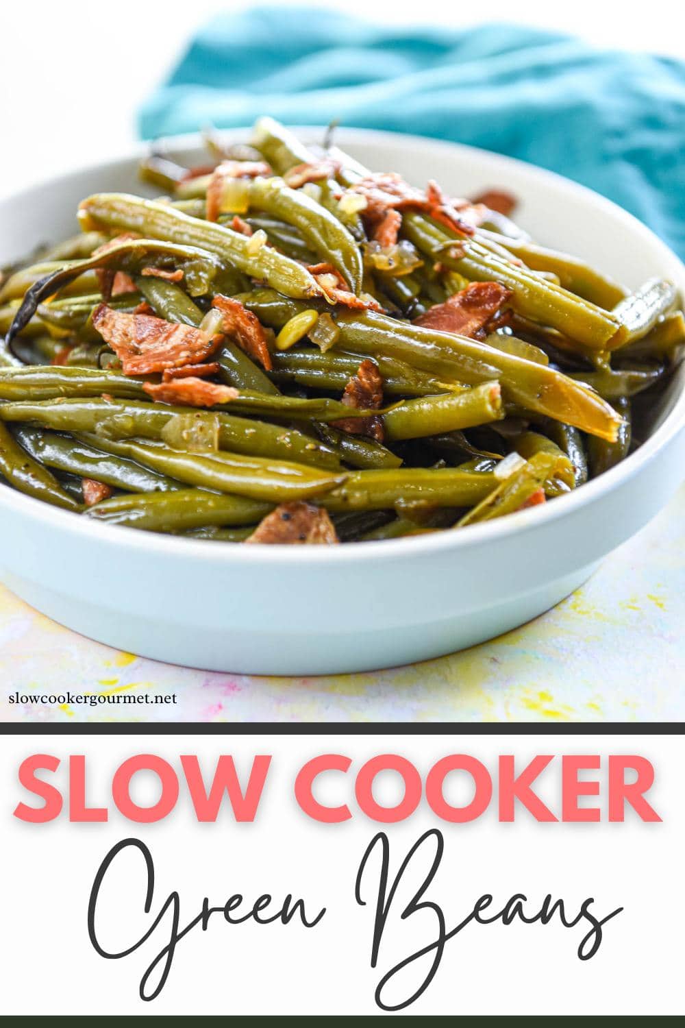 Slow Cooker Green Beans - Slow Cooker Gourmet