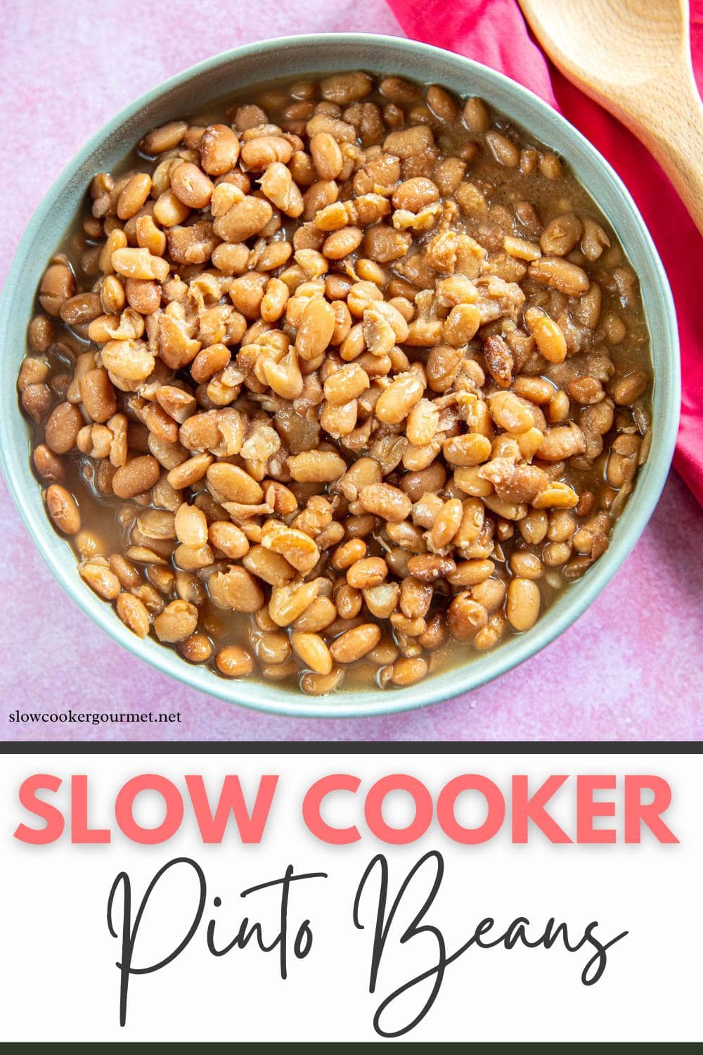 2-Quart Slow Cooker Recipe for Spicy Canned Pinto Beans • A