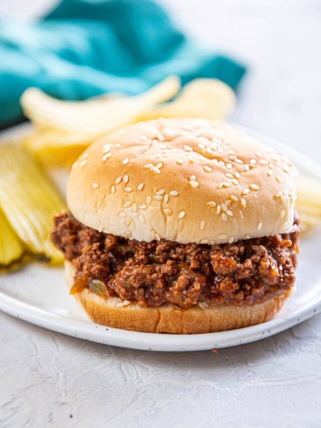 Easy Sloppy Joe Recipe In The Slow Cooker