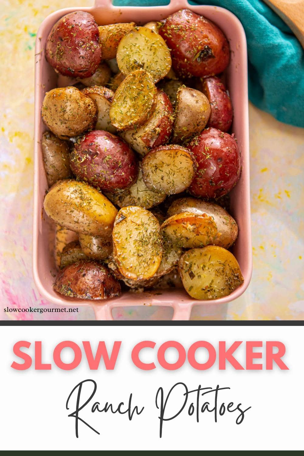 Slow Cooker Ranch Chicken and Red Potatoes - The Magical Slow Cooker