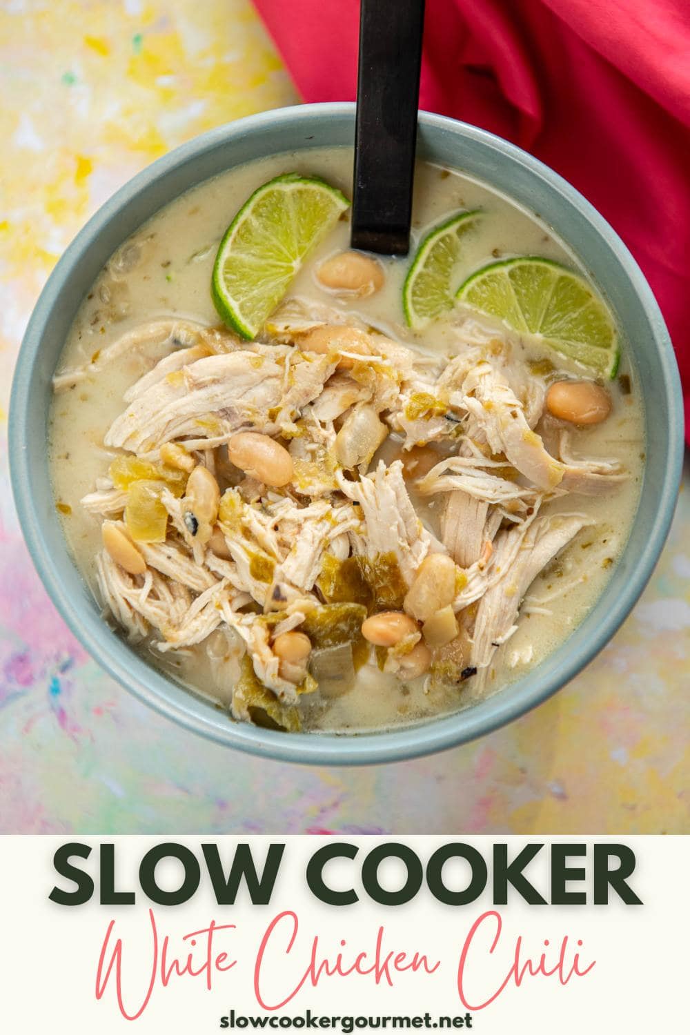 Slow-Cooker Crockpot White Chicken Chili
