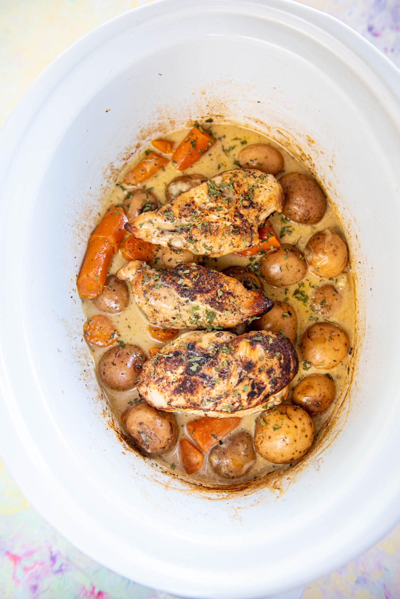 Slow Cooker Ranch Chicken - Slow Cooker Gourmet