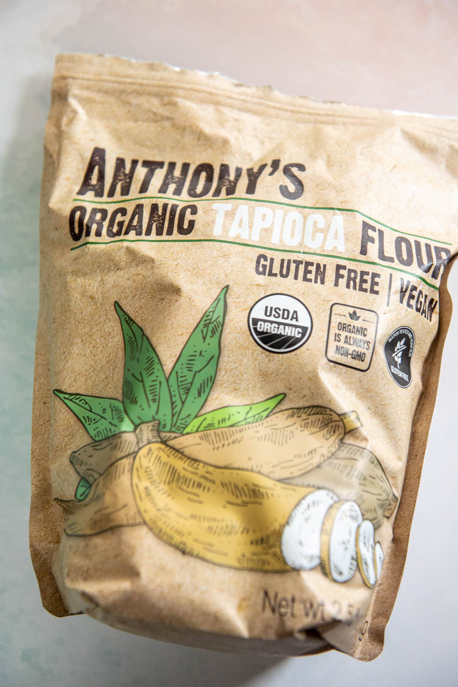 bag of anthony's organic tapioca flour gluten free began