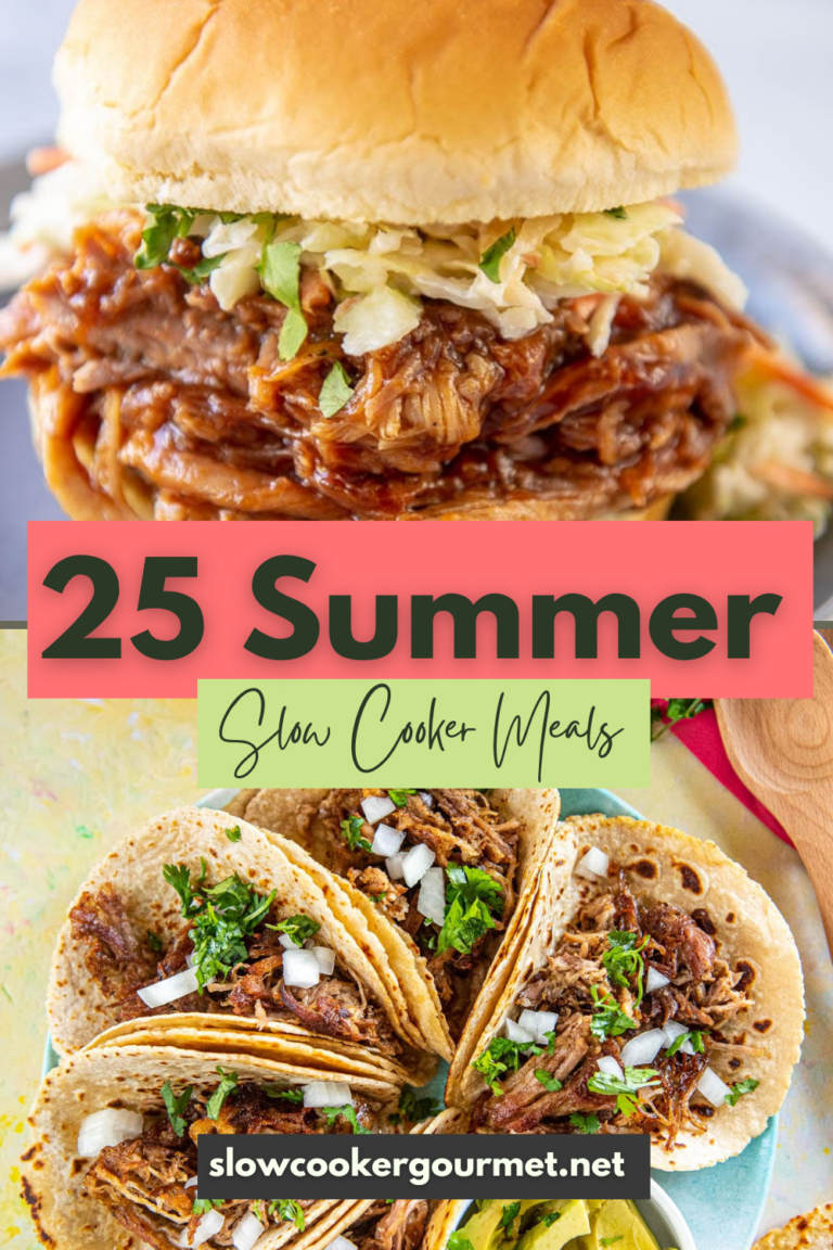 25 Summer Slow Cooker Meals