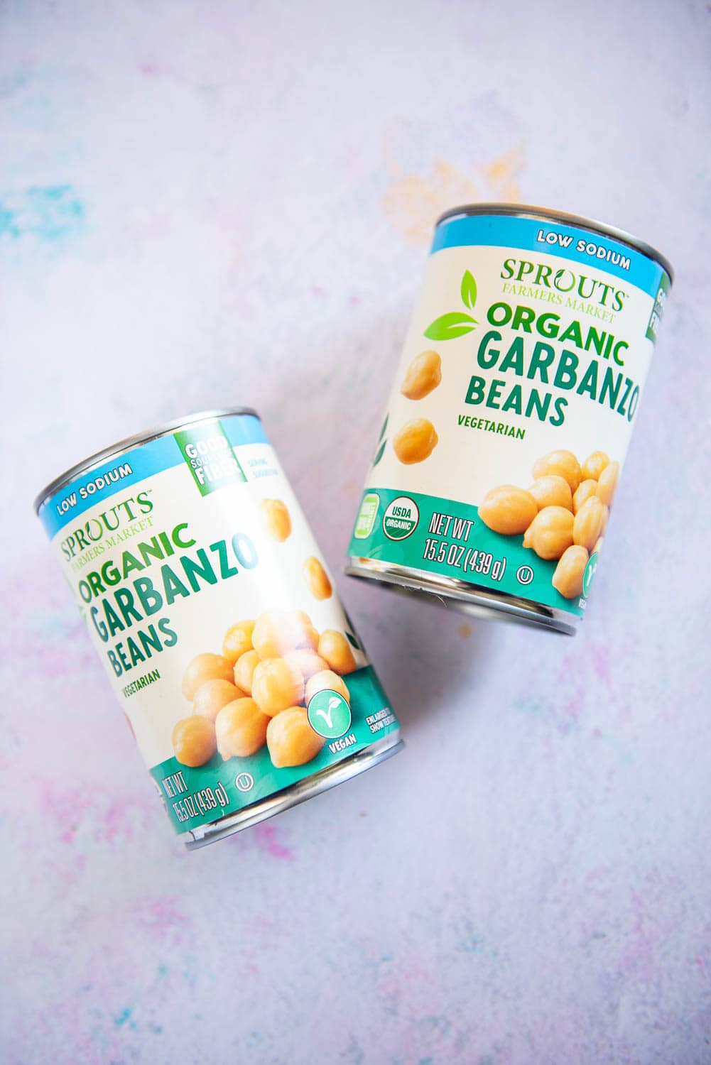2 cans of garbanzo beans