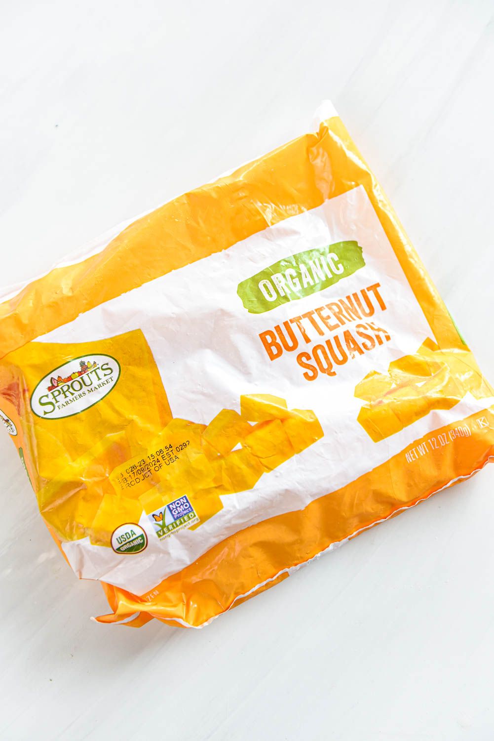 bag of frozen butternut squash