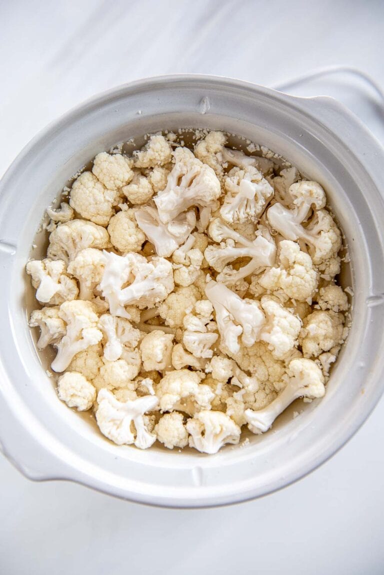 Easy Slow Cooker Whipped Cauliflower Recipe Slow Cooker Gourmet