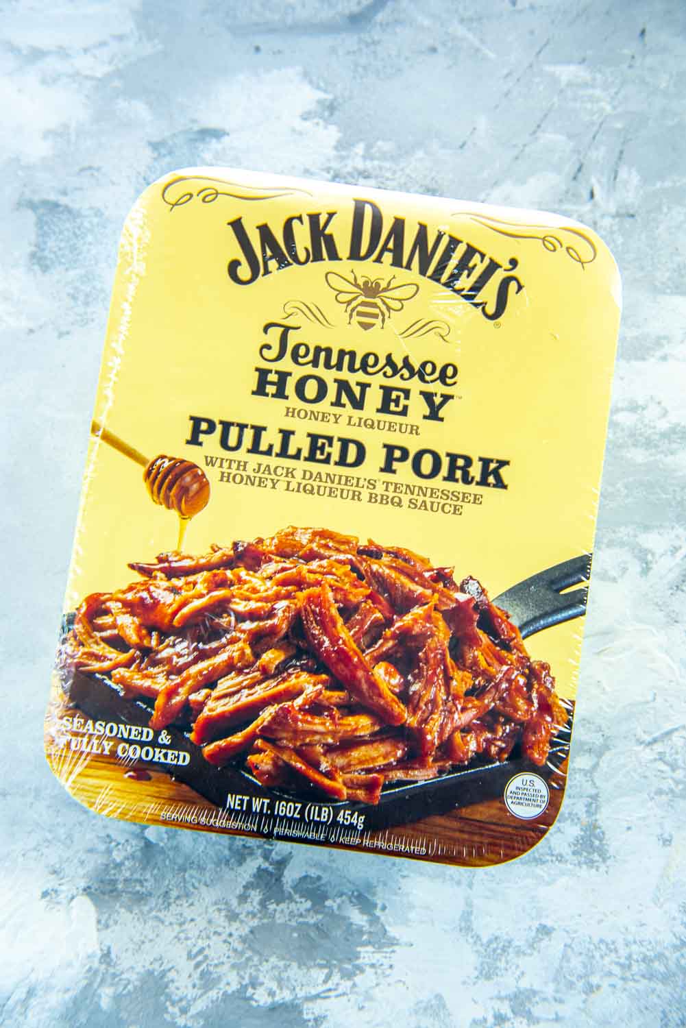 1lb Jack Daniels Tennessee Honey pulled pork