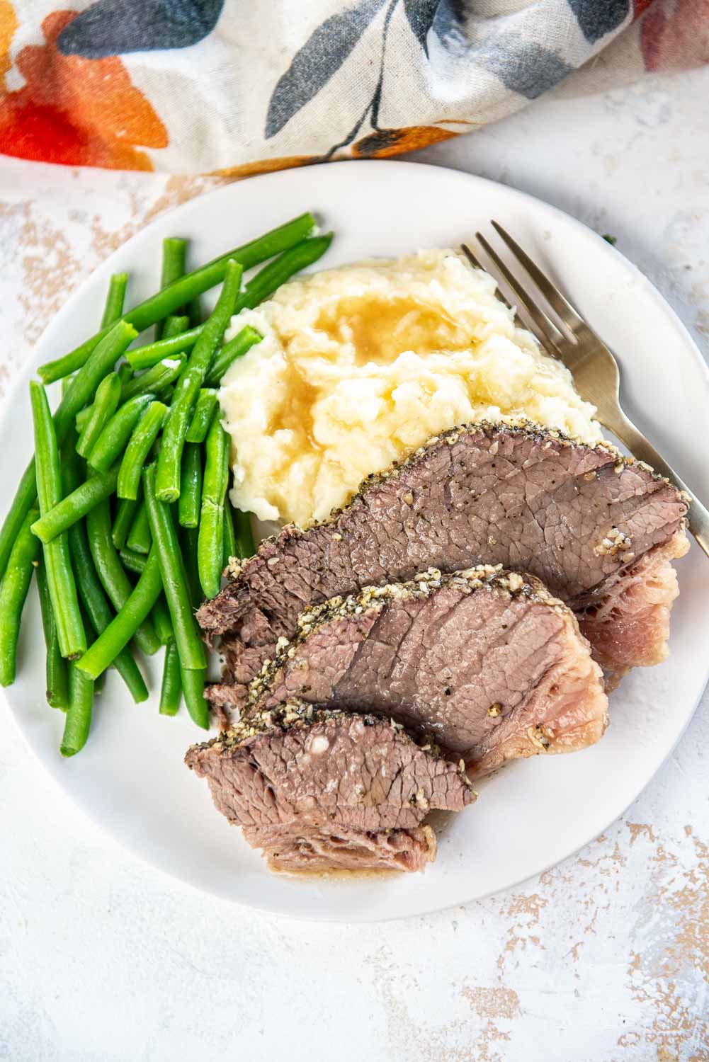 Slow Cooker Bottom Round Roast - Slow Cooker Gourmet