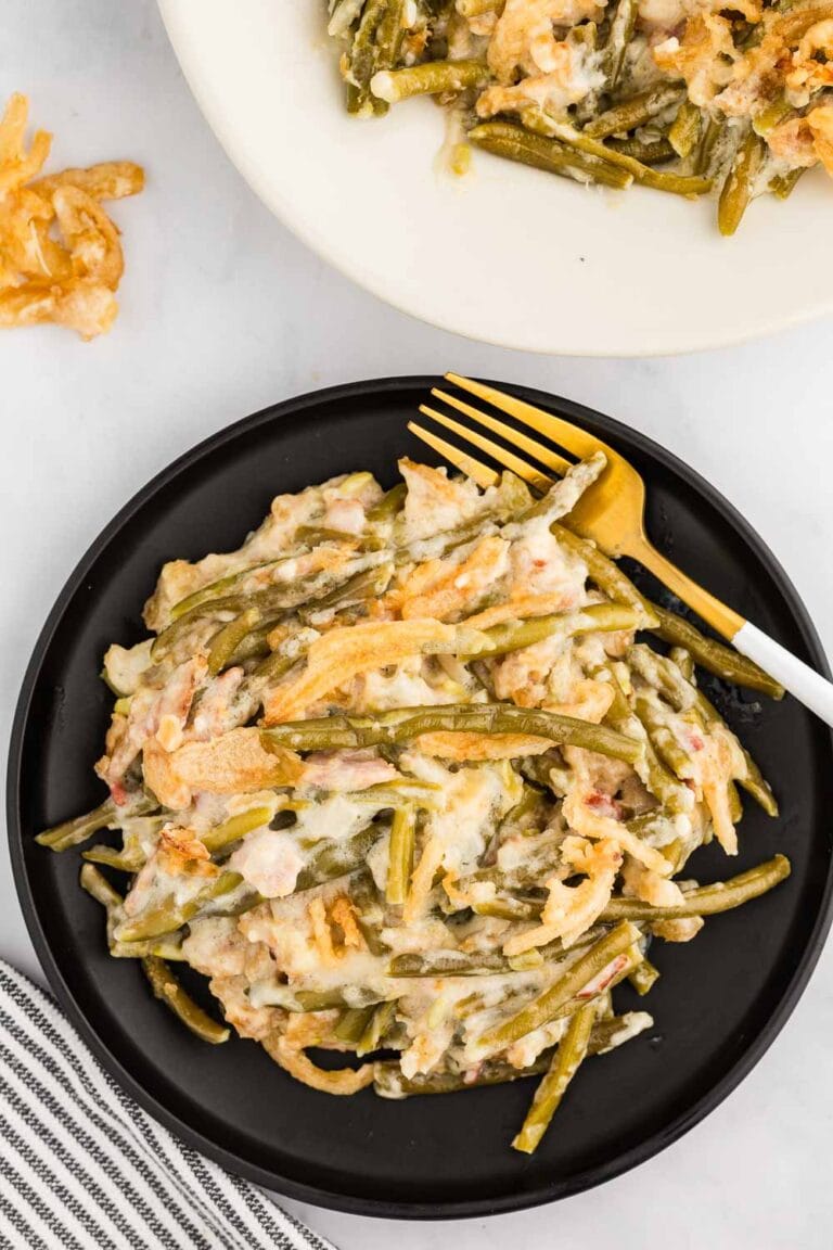Slow Cooker Green Bean Casserole