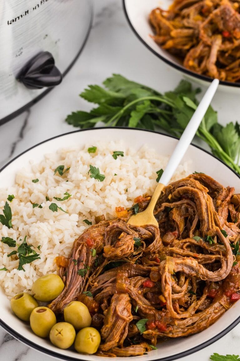 Easy Slow Cooker Ropa Vieja