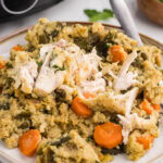 Slow cooker chicken and stuffing