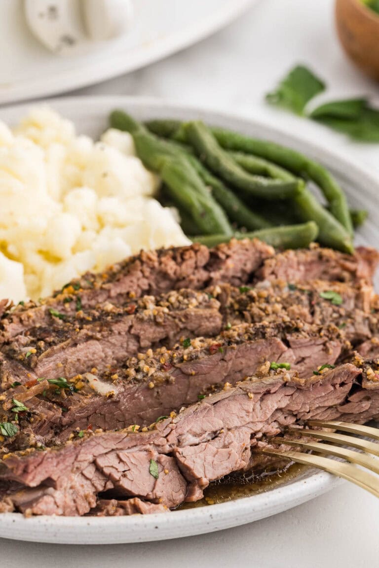 Slow Cooker Flank Steak