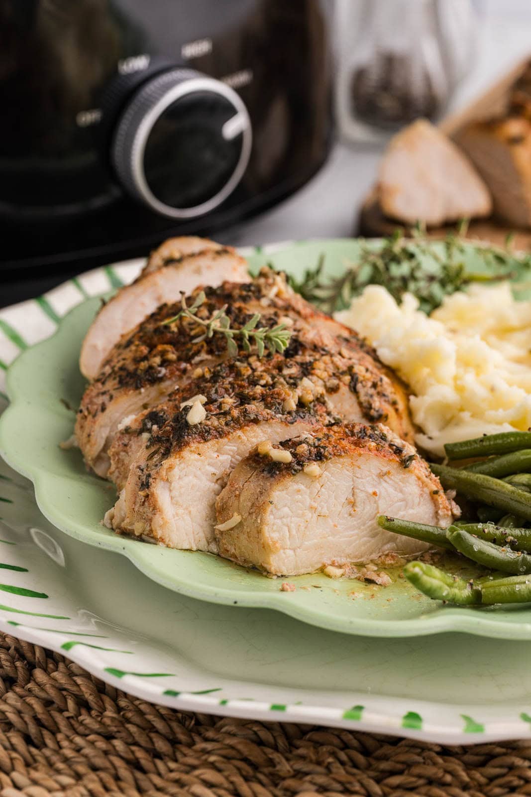 Juicy Turkey Tenderloin in the Slow Cooker