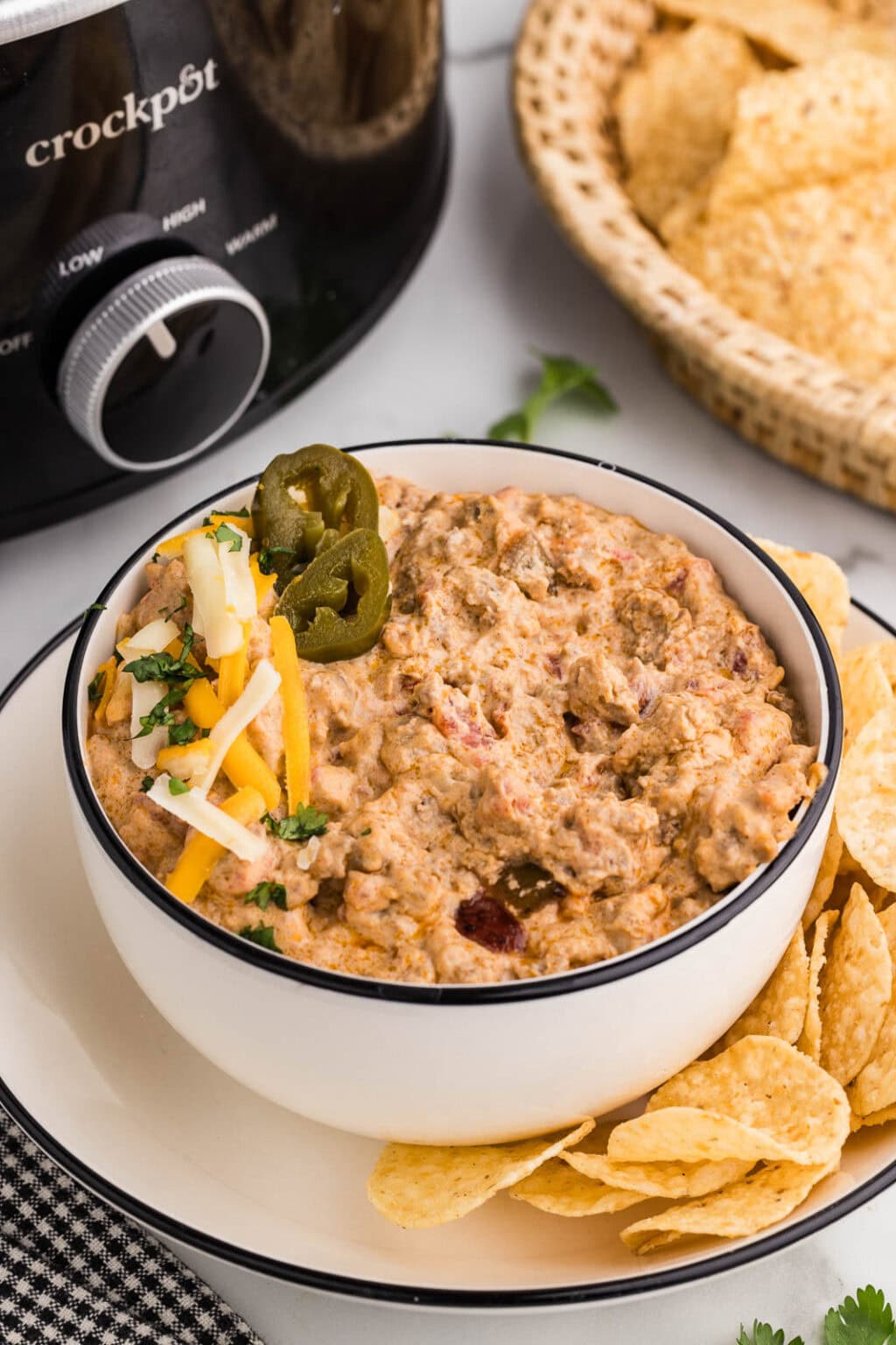 Rotel Rice Cooker Easy Rotel Dip in the Slow Cooker - Slow Cooker Gourmet